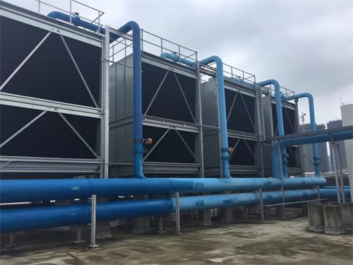 玻璃鋼冷卻塔為防止內(nèi)循環(huán)凍住都做了哪些措施(閉式