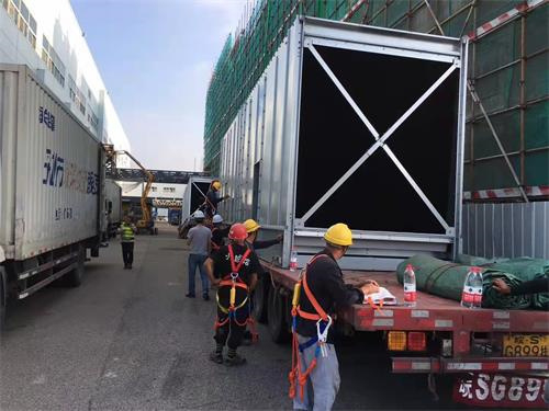 橫流式冷卻塔--橫流式閉式冷卻塔的適用范圍(橫流式