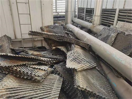 造成開式冷卻塔使用填料阻塞的原因(閉式冷卻塔與開