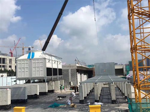 玻璃鋼冷卻塔出現(xiàn)問題應該怎么解決？