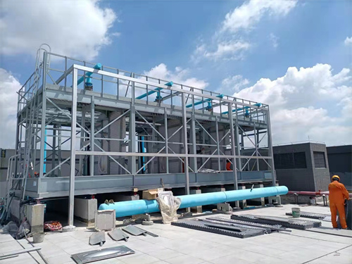 開式冷卻塔出現(xiàn)結(jié)冰現(xiàn)象原因(開式冷卻塔圖片)