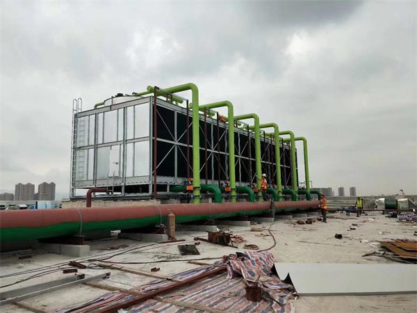 開式冷卻塔的水泵處于降低時如何處理？？(50t冷卻塔配多