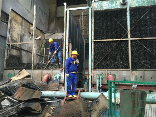 介紹些清洗開式冷卻塔的方法